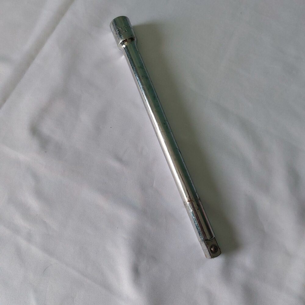 VINTAGE CRAFTSMAN 1/2" DRIVE 10" EXTENSION BAR CHROME (H) 44132 - MADE IN USA!